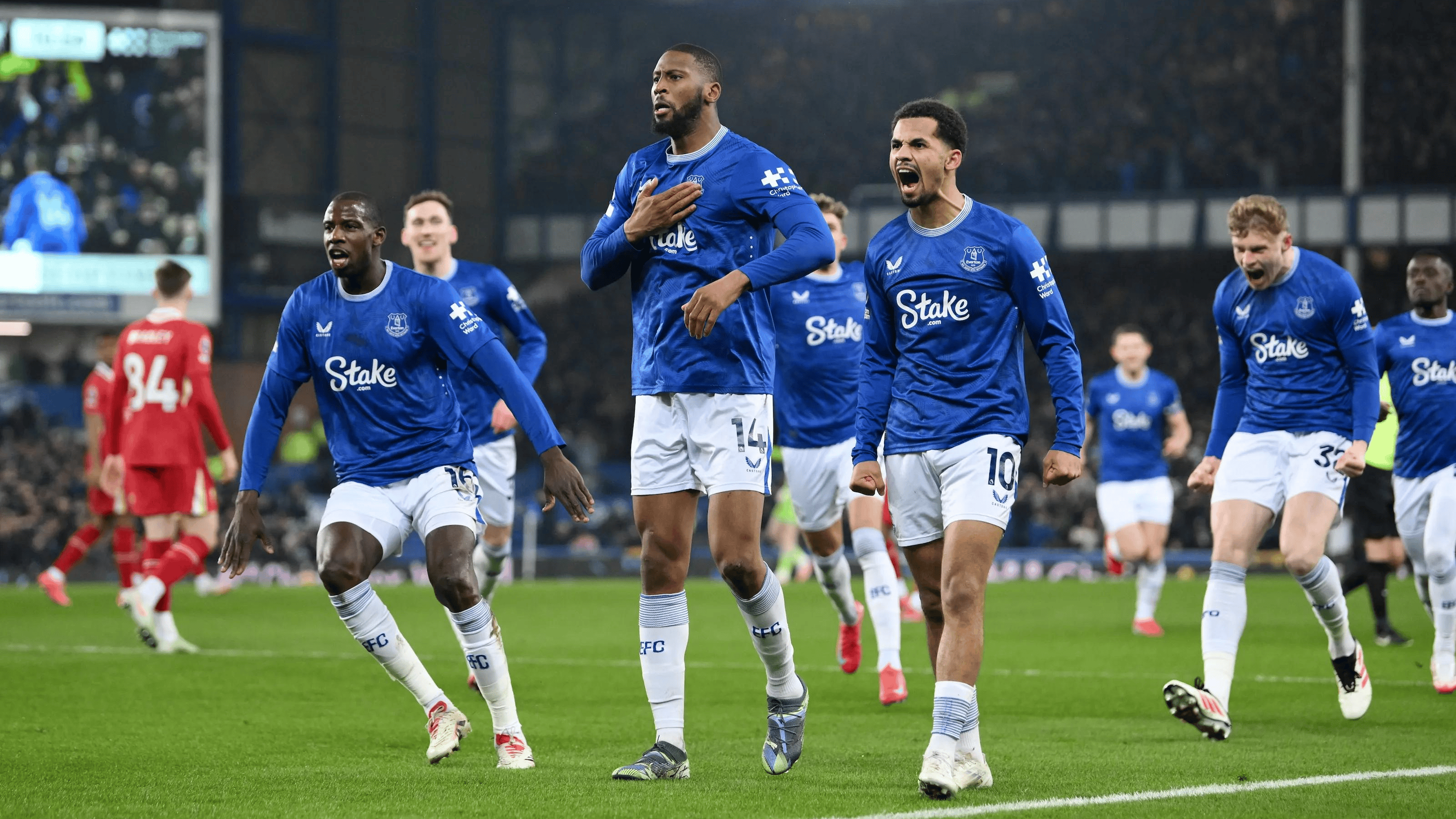 关于狼队击败埃弗顿，继续保持不败纪录的信息